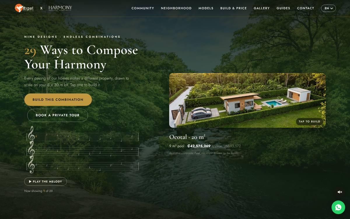 expatharmony.com homepage